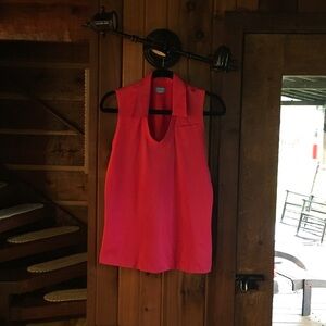 PGA Tour Vivid Pink Sleeveless Blouse